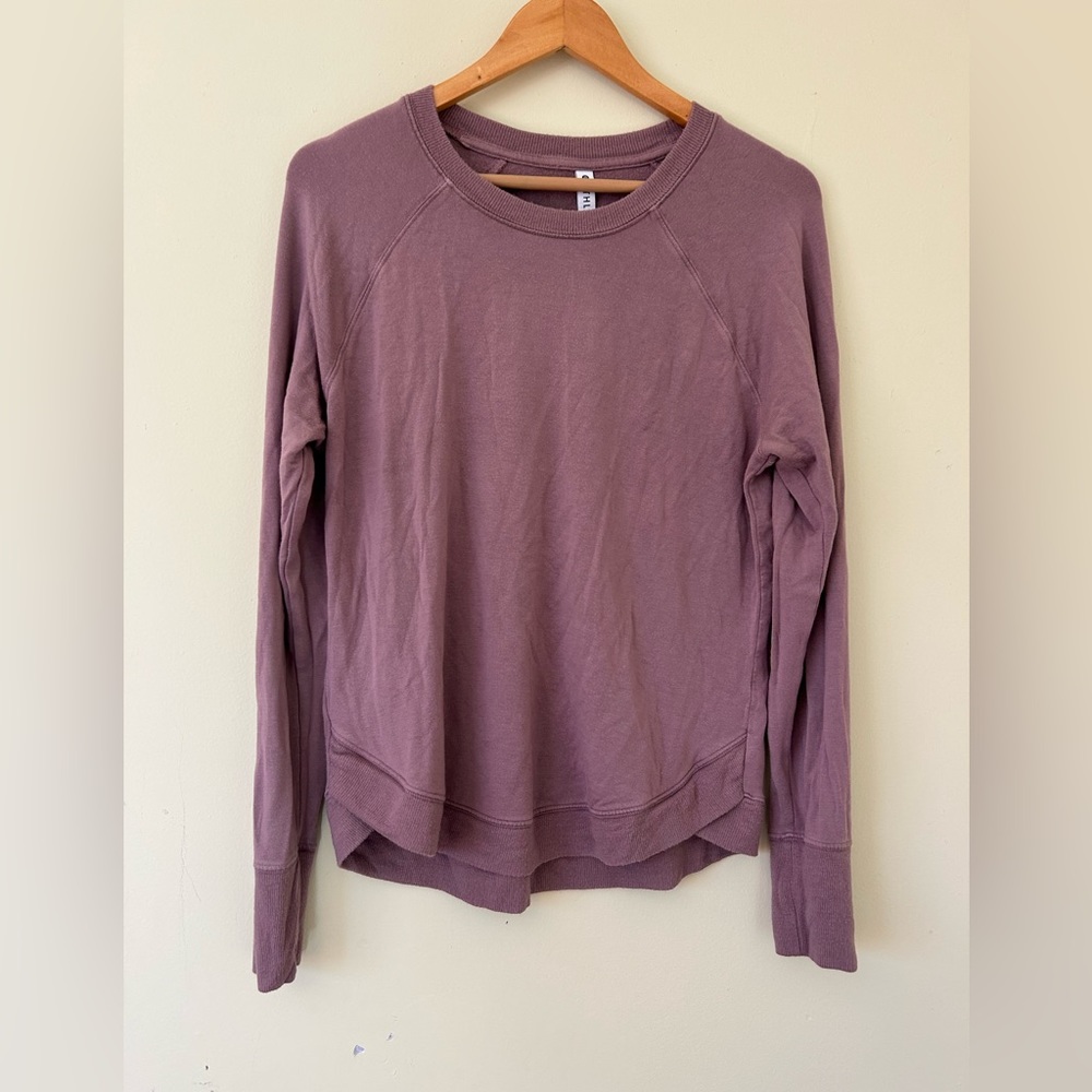 Athleta Medium Lavender Sweatshirt